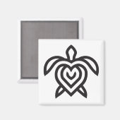 Turtle Tribe基本ロゴマグネット マグネット (正面/裏面)