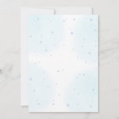 Turtle Under the Sea Ocean Theme Birthday 招待状 (裏面)