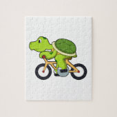 Turtle with Bicycle.PNG ジグソーパズル (縦)