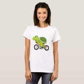 Turtle with Bicycle.PNG Tシャツ (正面フル)