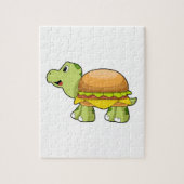 Turtle with Shell as Burger.PNG ジグソーパズル (縦)