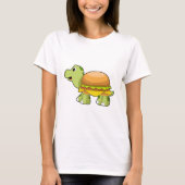 Turtle with Shell as Burger.PNG Tシャツ (正面)