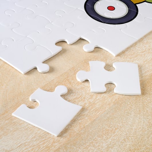 Turtle with Shell as Car ジグソーパズル (側面)