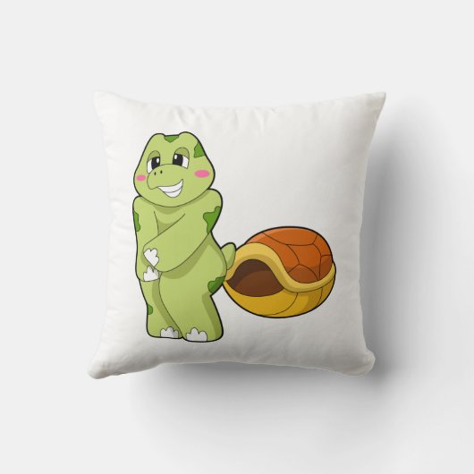 Turtle without Shell Shy.PNG クッション (裏面)