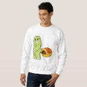 Turtle without Shell Shy.PNG スウェットシャツ (正面フル)