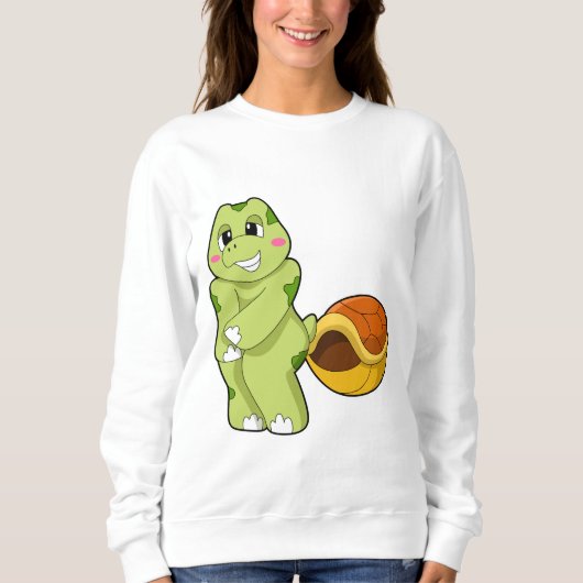 Turtle without Shell Shy.PNG スウェットシャツ (正面)