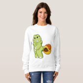 Turtle without Shell Shy.PNG スウェットシャツ (正面フル)