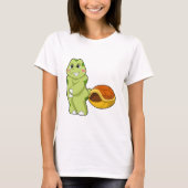 Turtle without Shell Shy.PNG Tシャツ (正面)