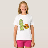 Turtle without Shell Shy.PNG Tシャツ (正面フル)