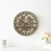 Turtle Wooden Wall Clock  ラージ壁時計 (ホーム)