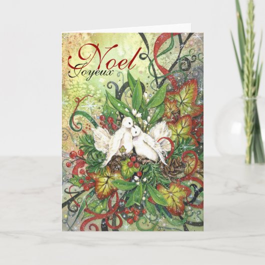 TurtleDoves & Decoクリスマスカード シーズンカード (正面)