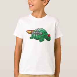 Turtle's first jetpack ride tシャツ