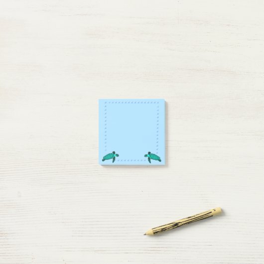 Turtles Post it Notes ポストイット (デスク上)
