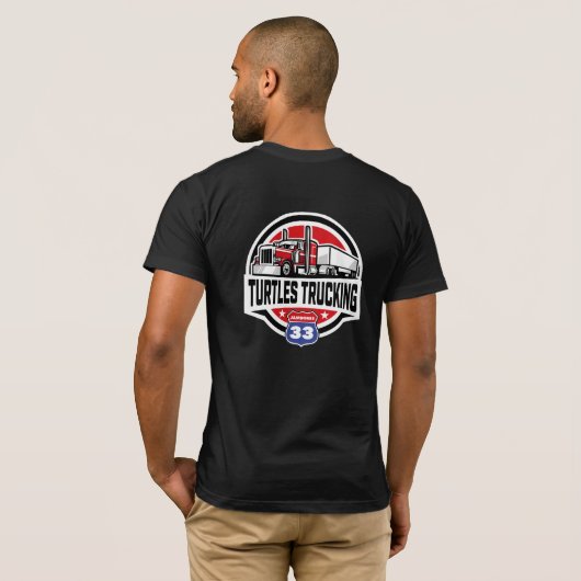Turtles Trucking  Tシャツ (裏面フル)