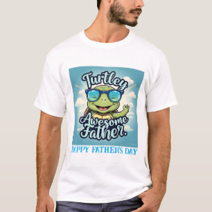 TURTLEY FATHER素晴らしカスタムパパTシャツ Tシャツ