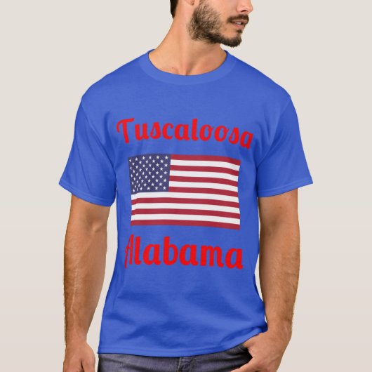 Tuscaloosa Alabama Stylish Prints Tシャツ (正面)