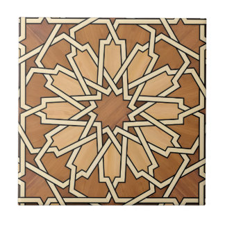 tuscan black gold flower circle tiles タイル
