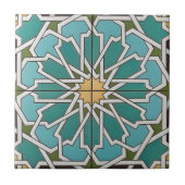 tuscan blue flowers tiles タイル (正面)