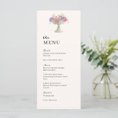 Tuscan Garden Urn Wedding Wedding Dinner メニュー (スタンド正面)
