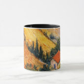 Tuscan landscape art | countryside painting print マグカップ (中央)