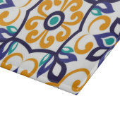 Tuscan Verve Vibrant Scrollwork  Mediterranean  カッティングボード (角)