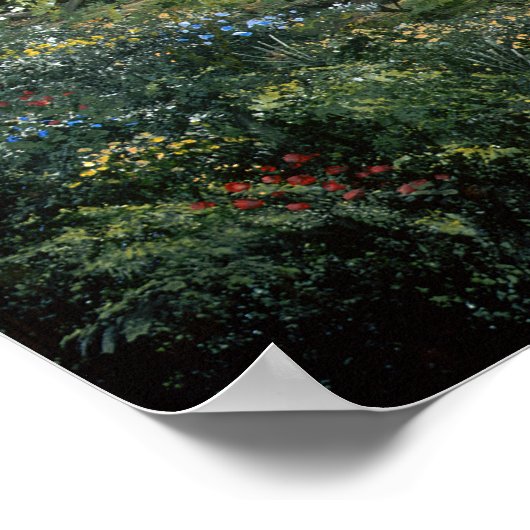 Tuscan Vineyard And Village ポスター (角)