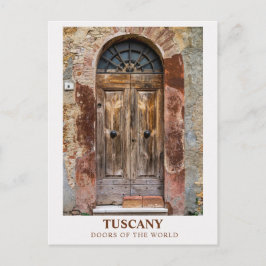 Tuscany - Doors of the World Postcard Collection ポストカード