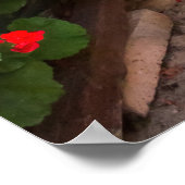 Tuscany, Italy - a quaint street ポスター (角)