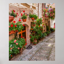 Tuscany, Italy - a quaint street
