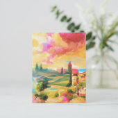 Tuscany Italy Europe ポストカード (スタンド正面)