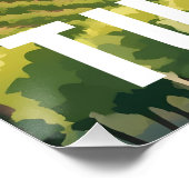 Tuscany Italy Travel Poster ポスター (コーナー)