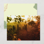 Tuscany sunset ポストカード (正面/裏面)