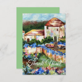TUSCANY VILLAGE Thank You Notes サンキューカード
