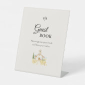 Tuscany Wedding Guest Book 台座サイン (正面)