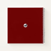 Tuschekunst mit Schnecke und Rotem Bambus ノートブック (裏面)