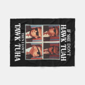 Tush 2024ホークトゥアトランプエンバリング空港 フリースブランケット (正面(横))