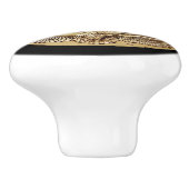 TUSKEGEEのパイロットの硬貨 セラミックノブ (側面)