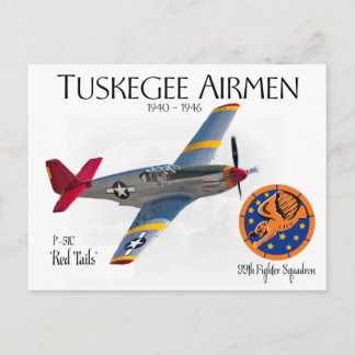 Tuskegeeのパイロット1940-1946 WW II ポストカード