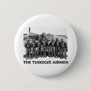 Tuskegeeのパイロット 缶バッジ