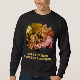 TUSKEGEE AIRMENアフリカ系アメリカ人ヒーロー スウェットシャツ
