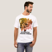 TUSKEGEE AIRMENアフリカ系アメリカ人ヒーロー Tシャツ (正面フル)