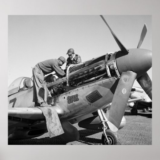 Tuskegee Airmen: 1945 ポスター (正面)