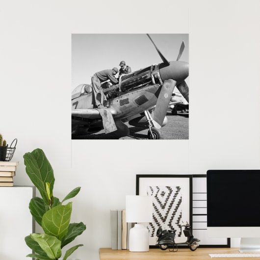 Tuskegee Airmen: 1945 ポスター (ホームオフィス)