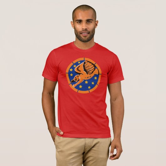 Tuskegee Airmen Red Tails 99th Fighter Squadron Tシャツ (正面フル)