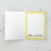 Tutハッピーバースデー王の挨拶状 カード (内部)