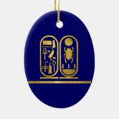 Tut王 セラミックオーナメント (裏面)