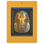 TUT-ANKH-AMUN金ゴールド埋葬マスク クリップボード (裏面)