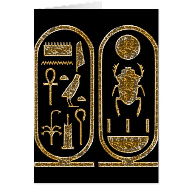 Tut Hieroglyphics王 (正面)