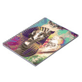 Tut Mask Abstract王の構成 ノートブック (左側)