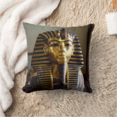 Tutankhamenのマスクエジプト クッション (ブランケット)